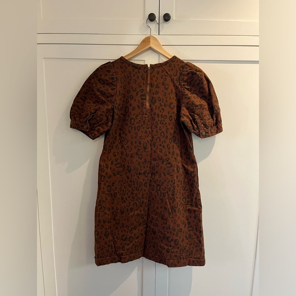 Universal Thread leopard print puff sleeve dress - Picture 3 of 3